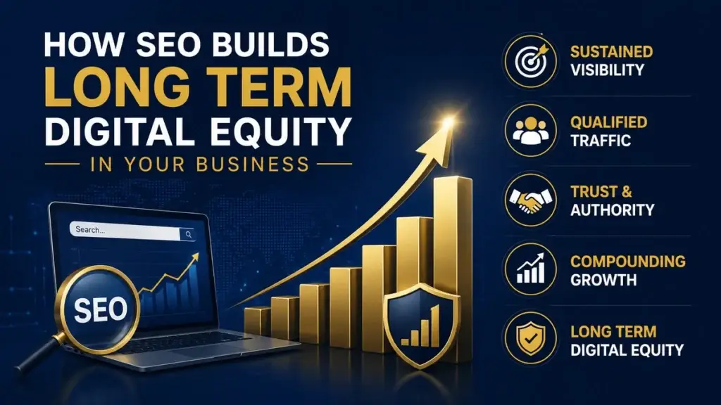 Strong digital marketing builds long term digital equity for your business